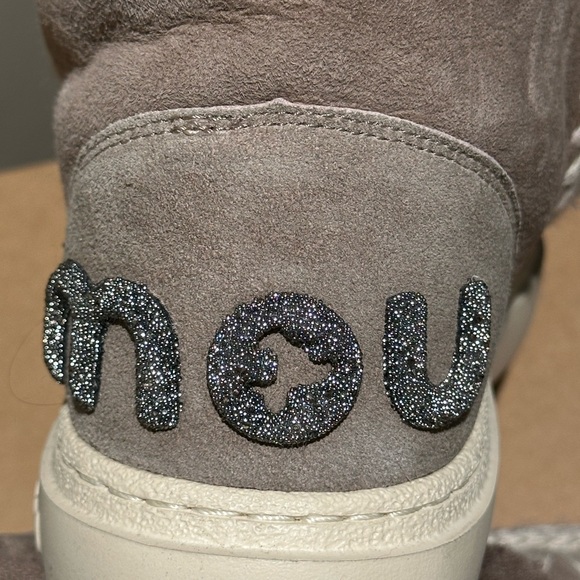 Mou Eskimo 18 Women’s Boots Elephant Grey New with original box - Picture 3 of 10